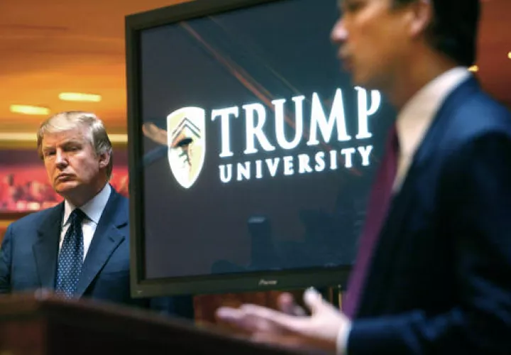 Trump se mostró optimista al aludir al "tremendo entusiasmo" de sus seguidores.  /  Foto: AP