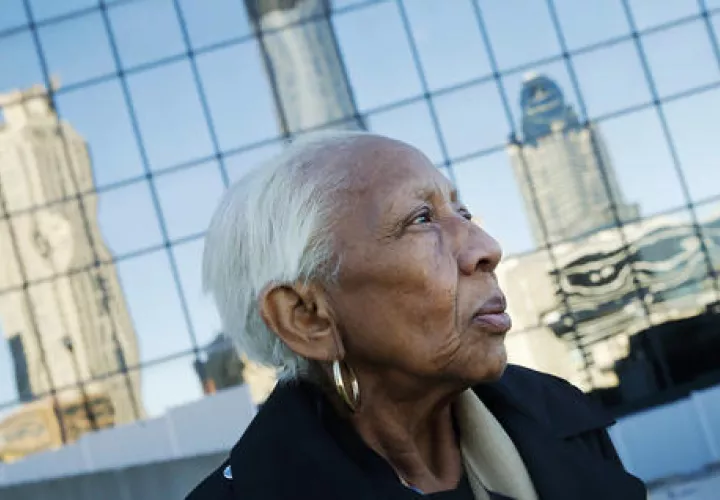  Doris Payne posa para una foto en Atlanta. /  Foto: AP