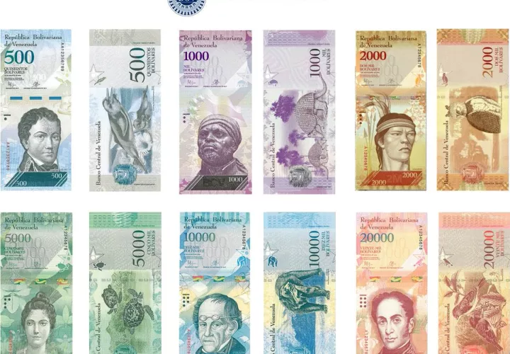 Desde el 15 de diciembre de 2016, se incorporan seis nuevos billetes de manera progresiva.  Foto: @BCV_ORG