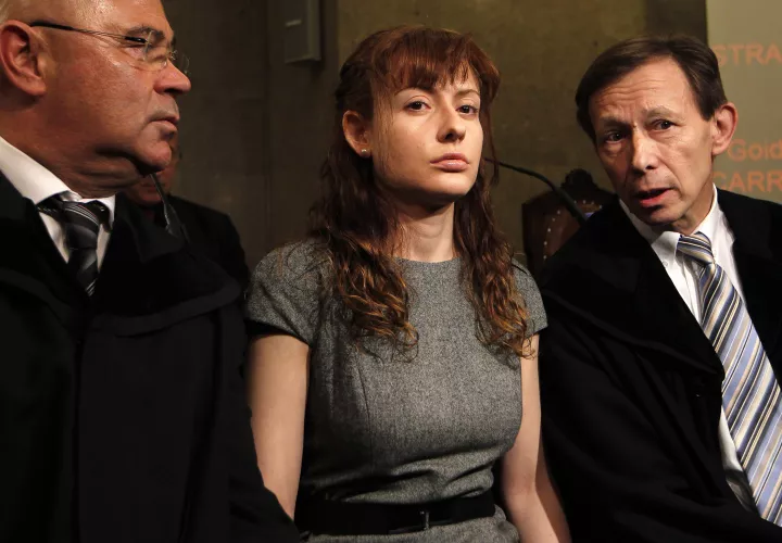 Estíbaliz Carranza, de 38 años y originaria de España, conocida como la 'heladera asesina'.  /  Foto: AFP