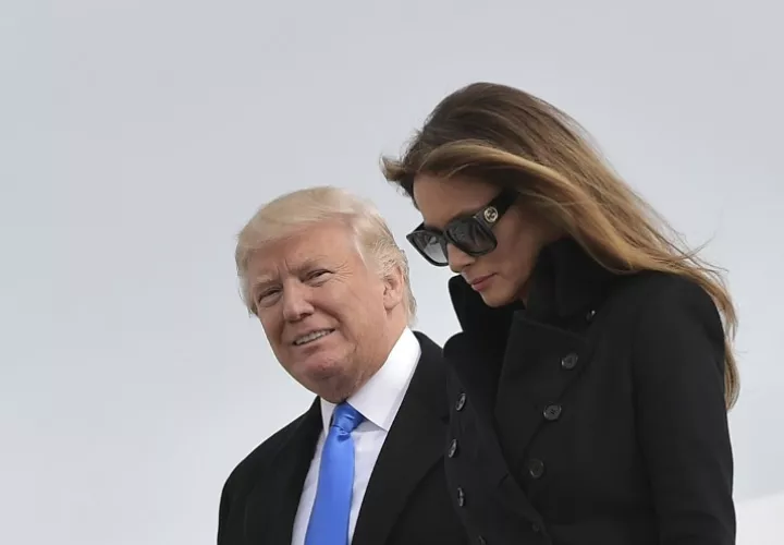  Donald Trump pronunciará su discurso de investidura delante del frontón oeste del Capitolio.  /  Foto: AFP