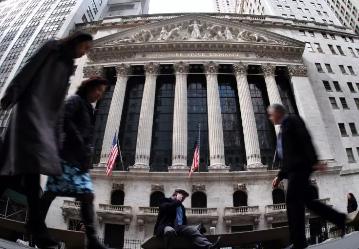 Edificio de la Bolsa de Nueva York.   /  Foto: AFP