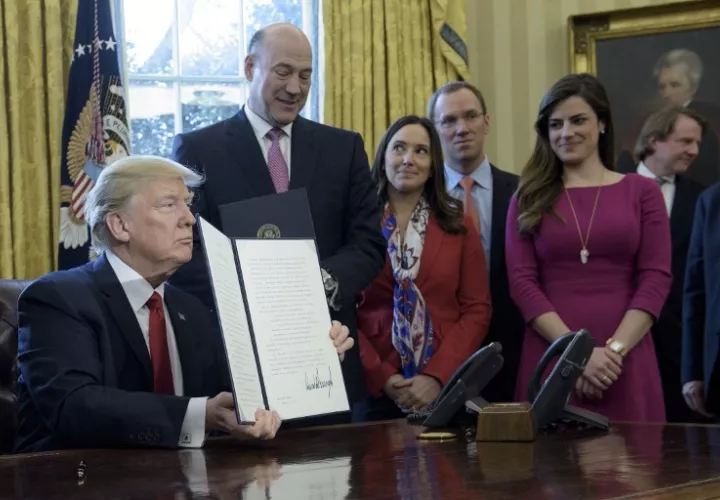 Toda modificación sustancial de esta ley necesita el aval del Congreso y la administración de Trump tiene a favor que su partido Republicano es mayoritario en las dos cámaras. / Foto: AFP