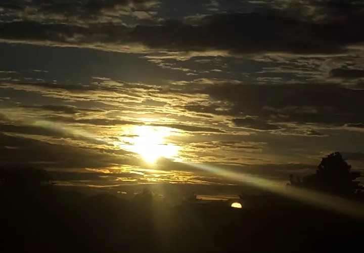 Vista general de un amanecer en Panamá. / Foto: Rocío Martins