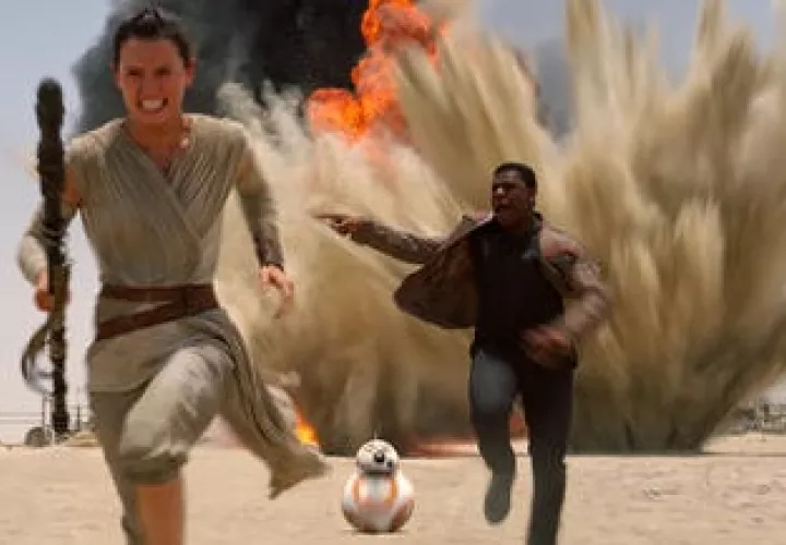 Esta imagen de Lucasfilm muestra una escena de "Star Wars: The Force Awakens". / Foto:  AP