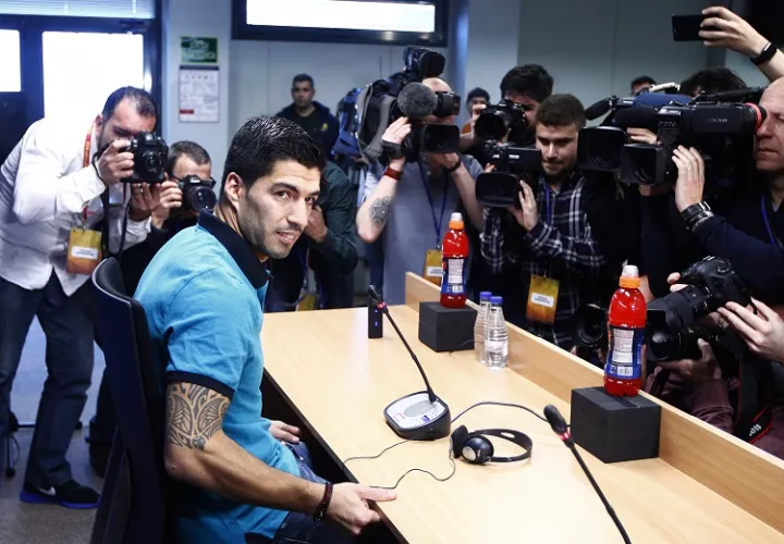 Luis Suárez  Foto AP