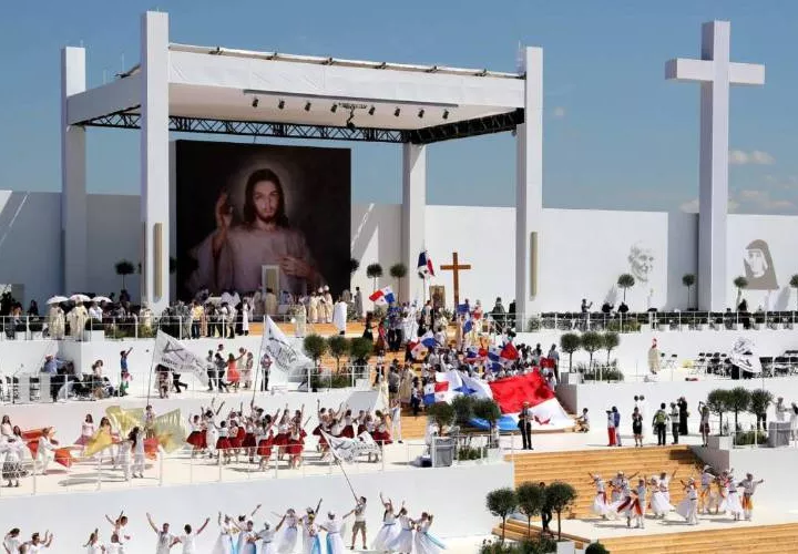 Delegación panameña. Foto:Cortesía