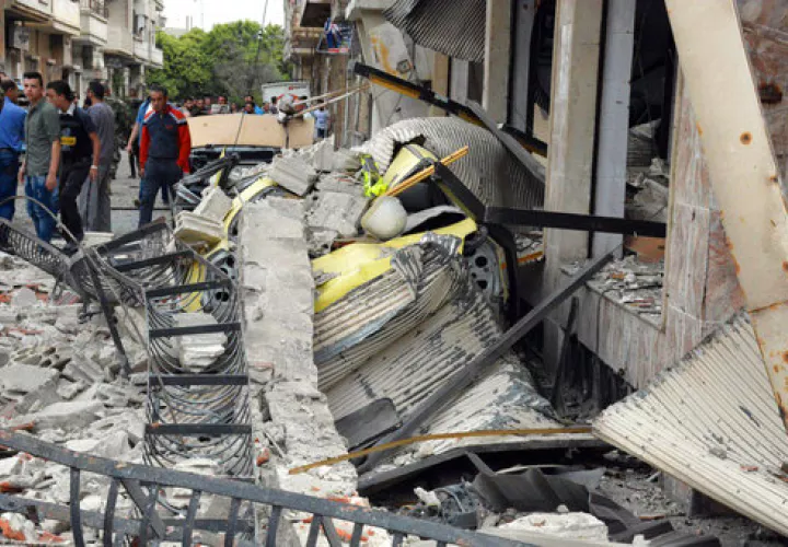 Ningún grupo reclamó en un primer momento la autoría de las explosiones. /  Foto: AP