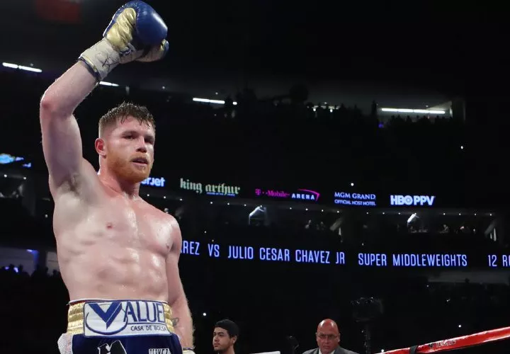 Saúl “Canelo” Álvarez Foto: AP