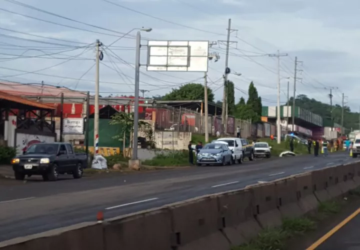 Autoridades investigan el caso.  /  Foto: @TraficoCPanama