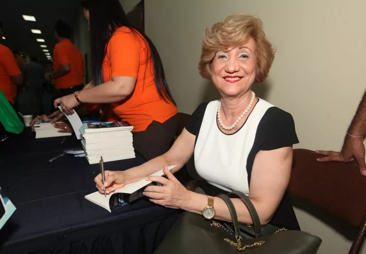 La escritora panameña Rose Marie Tapia.  /  Foto: Archivo