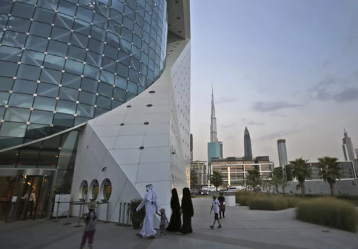 Vistas de el Planeta Verde en Dubai, Emiratos Árabes Unidos. /  Foto: AP Archivo