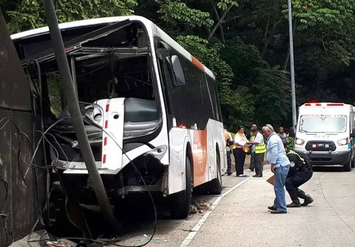 Vista general del accidente.  /  Foto: @BCBRP