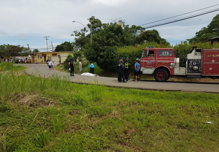Vista del lugar del accidente en Cerro Tigre.  /  Roto: Raimundo Rivera