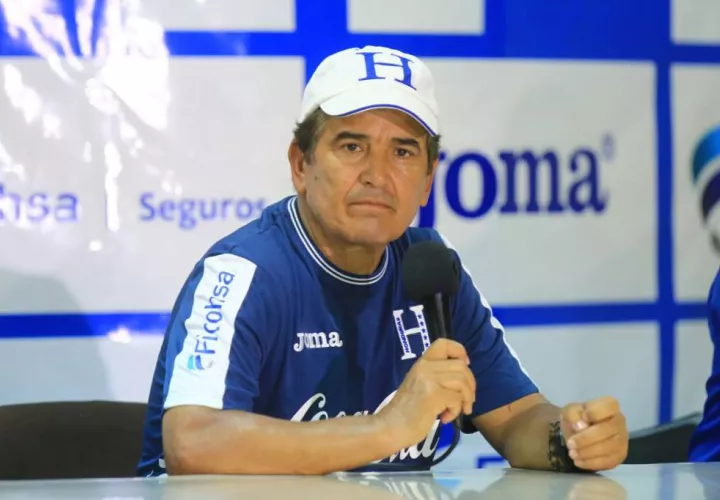 Jorge Luis Pinto, técnico de la selección hondureña/EFE