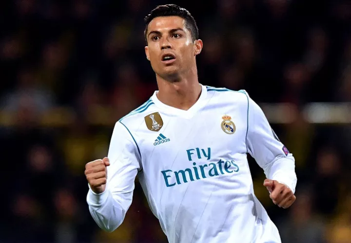 Cristiano Ronaldo celebra su anotación. Foto: EFE