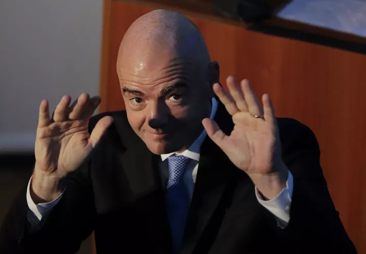 Gianni Infantino, presidente de la FIFA. Foto: EFE