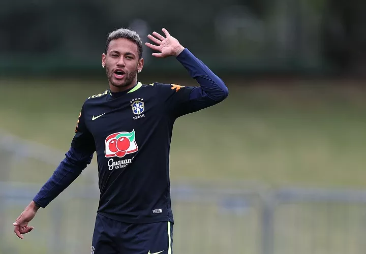 Neymar está concentrado con la Selección de Brasil. Foto: EFE