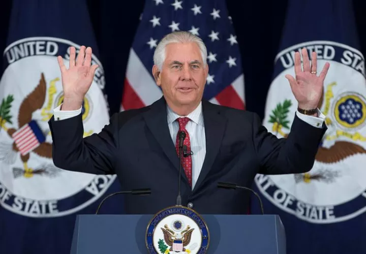 En la imagen, el secretario de Estados de EE.UU., Rex Tillerson. EFE/Archivo