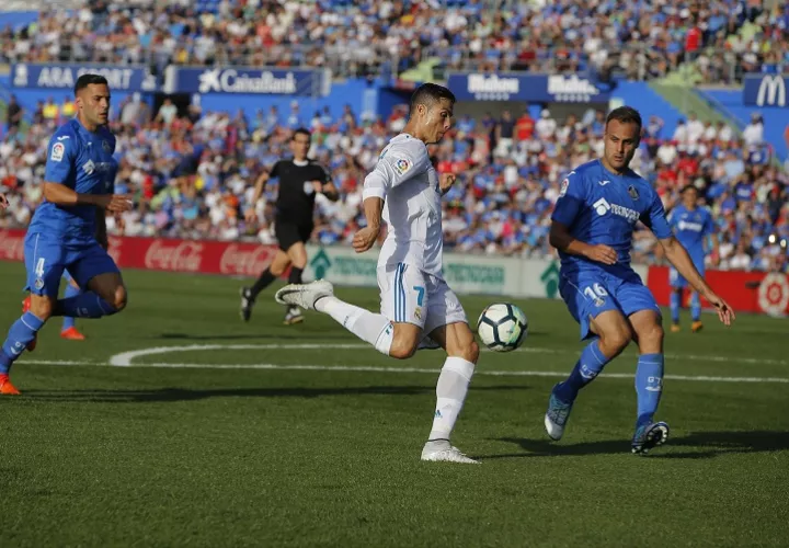 Cristiano Ronaldo le dio la tranquilidad al Real Madrid. Foto: AP