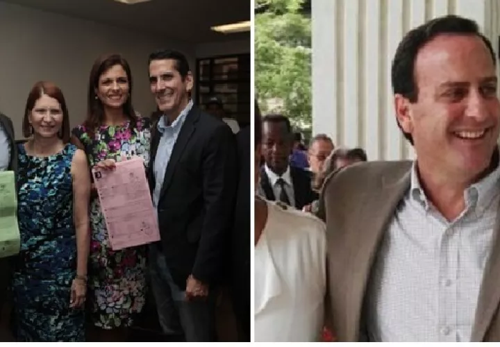 Como ejemplo de unidad, miembros del CD se dieron cita a la proclamación de Ana Giselle de Vallarino como secretaria del frente femenino, entre ellos el diputado Manuel Cohen, Marta Linares de Martinelli, Rómulo Roux y Ricardo Francolini/ Epasa