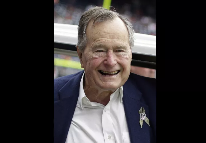 En la imagen el expresidente de EE.UU. George H.W. Bush.  /  Foto: AP