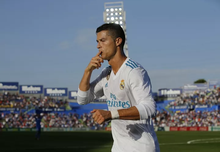 Cristiano Ronaldo, delantero portugués del Real Madrid. Foto: AP