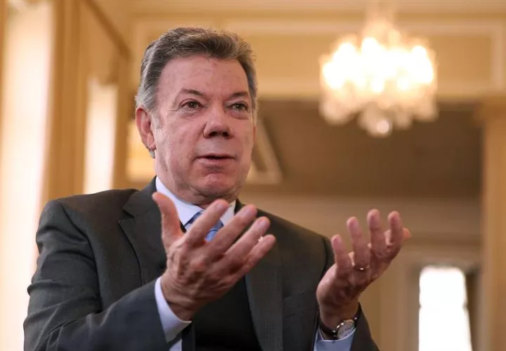 En la imagen, el presidente de Colombia, Juan Manuel Santos. EFEArchivo
