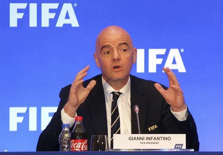 Gianni Infantino, presidente de la Fifa. Foto: AP