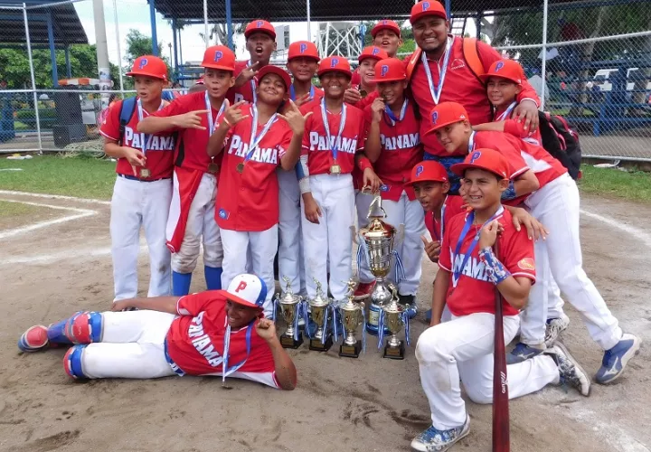 Selección que se coronó en el Panamericano Sub-12./ Foto Cortesía