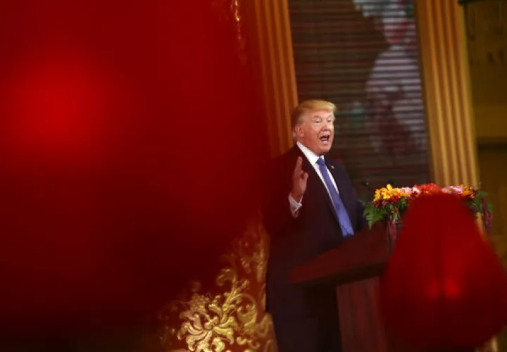 El Departamento del Tesoro informó el jueves que impuso las penalidades en respuesta a las elecciones regionales del mes pasado en Venezuela. / AP