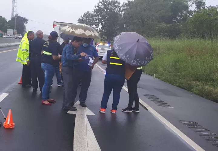 Vista general del área del hallazgo del cadáver en Veraguas.  /  Foto: Melquiades Vásquez
