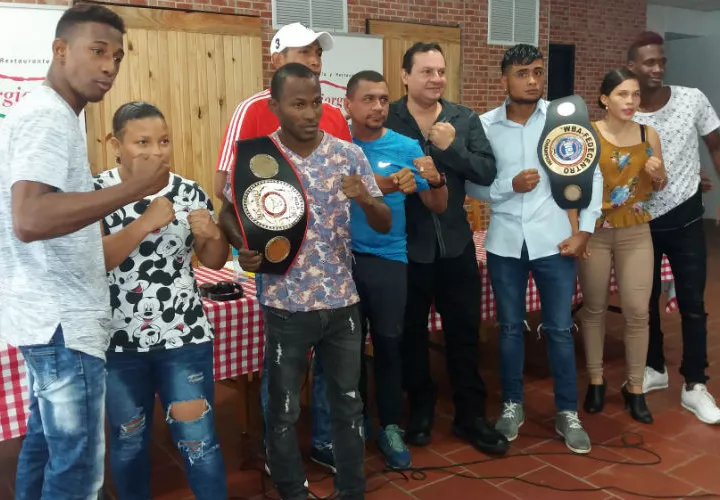 Boxeadores que verán acción en la función del 24 de noviembre.