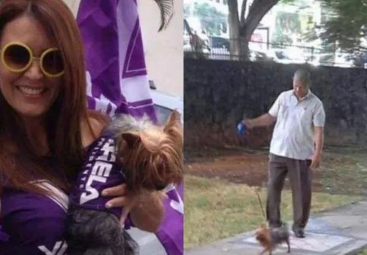Los escoltas acusaron a Sucre de obligarlos a pasear a su perro Gucci.