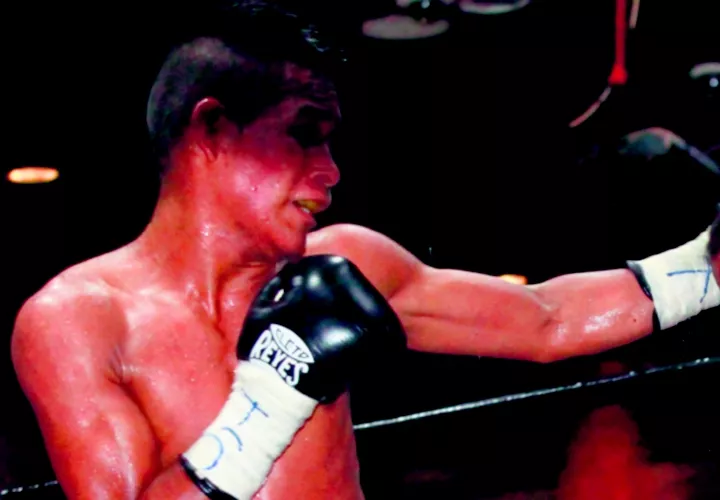 Gilberto “El Cacique” Pedroza (izq.) ha tenido un buen entrenamiento. Foto: Anayansi Gamez