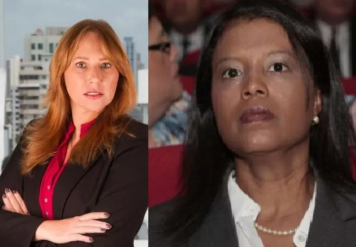 Ana Tovar de Zarak y Zuleyka Moore.