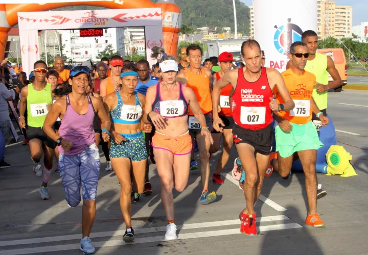 Circuito municipal del 2018 ruta Casco Antiguo 5K.