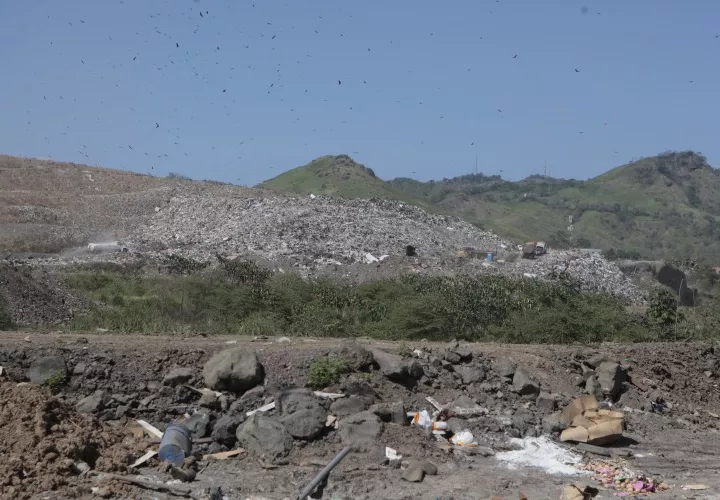 El vertedero sanitario se encuentra activo las 24 horas del día. El mismo ha sido escenario para dejar restos o cuerpos humanos enteros. Foto Landro Ortiz Crítica