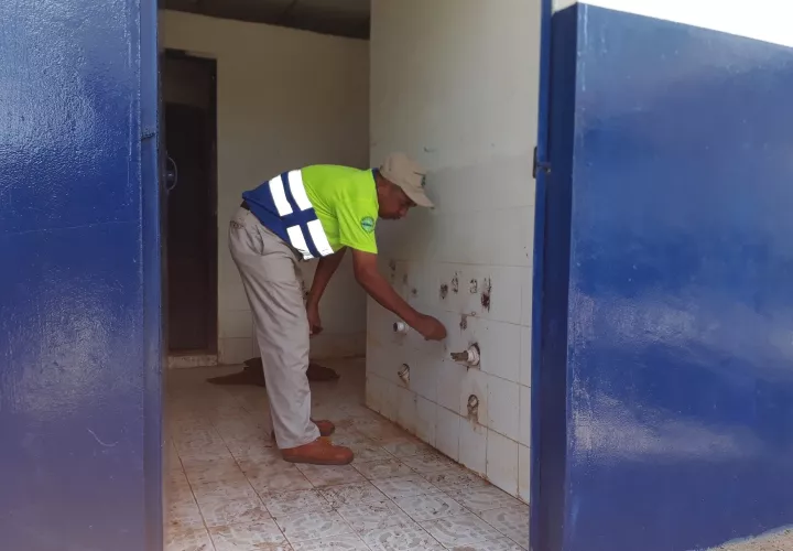 El colegio Rafael Quintero de Ocú es otro plantel con problemas en el interior del país.