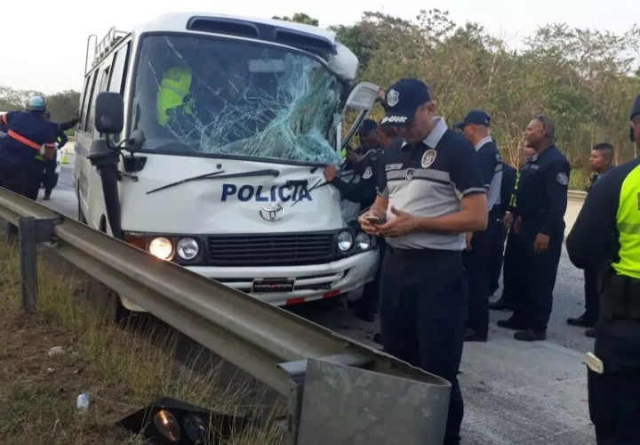 Tras ser estabilizado el herido fue trasladado a un hospital en ciudad de Panamá debido a su condición de salud. Foto: Delfia Cortez