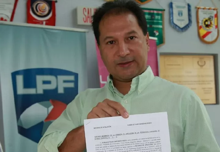 Presenta apelación. Foto: Anayansi Gamez