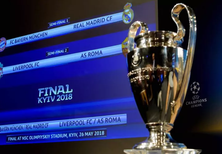 Así fue como quedaron las semifinales de la Liga de Campeones. Foto: EFE