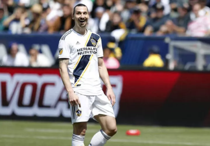 Zlatan Ibrahimovic está en su primera temporada con el Galaxy.