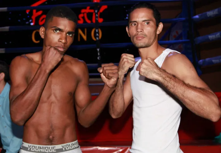 John Hibbert (izq.) y Luis Romero.