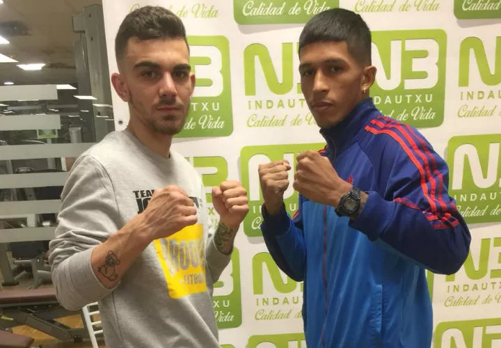 Juan Huertas (der.) no pudo ante el español Jon Fernández.