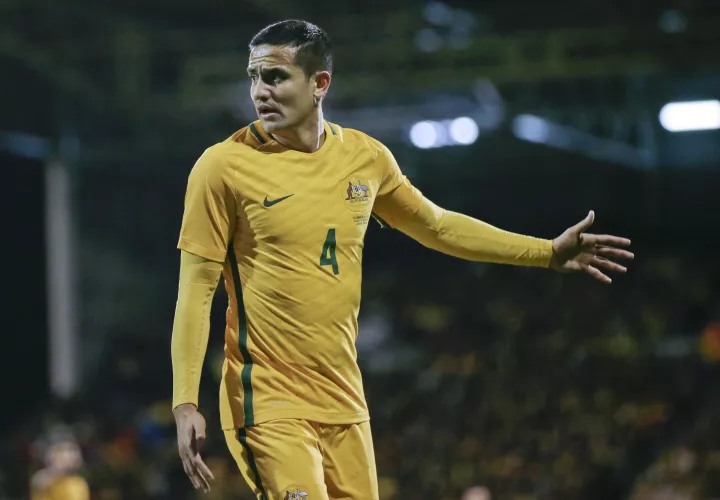 El jugador de Australia Tim Cahill. Foto: AP