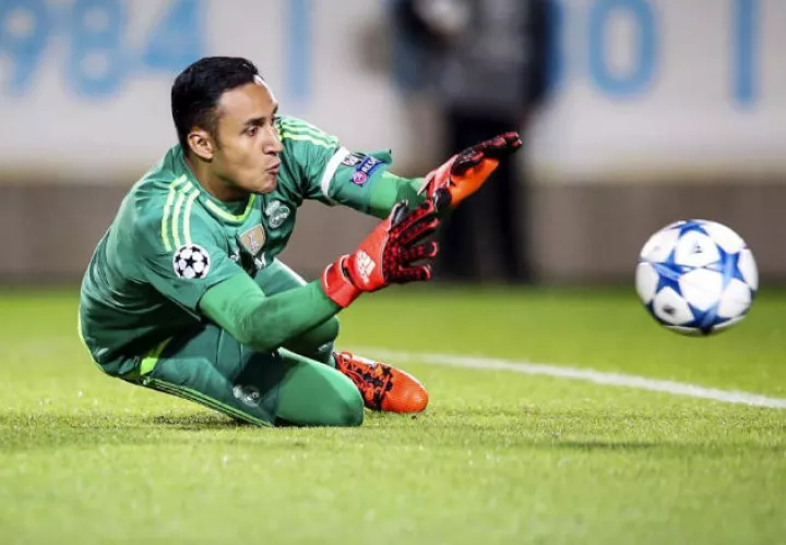 El portero del Real Madrid Keylor Navas. Foto: EFE