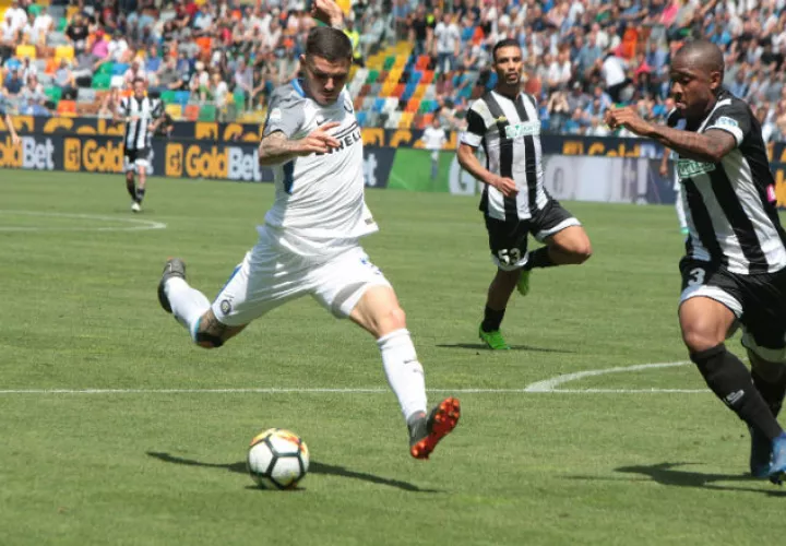 Mauro Icardi ha tenido una buena temporada con el Inter, en la Serie A de Italia.