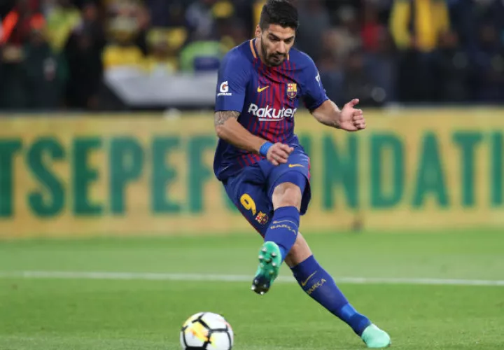 El jugador del Barcelona Luis Suarez. Foto: EFE
