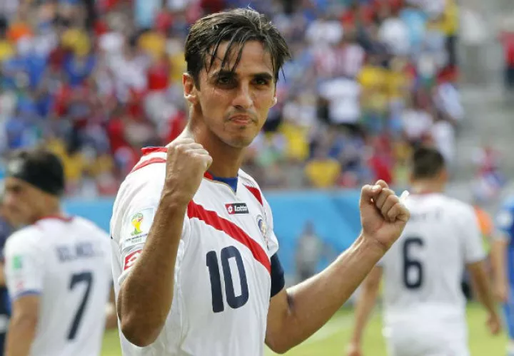 El jugador Bryan Ruiz. Foto: EFE